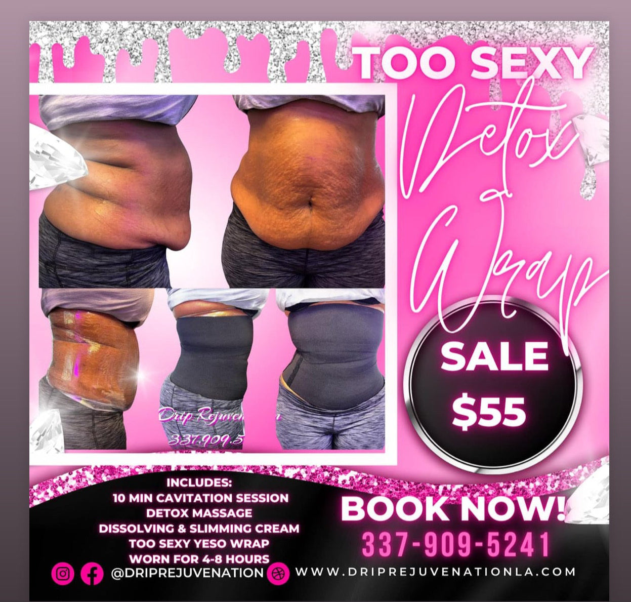 Too Sexy Detox Wrap